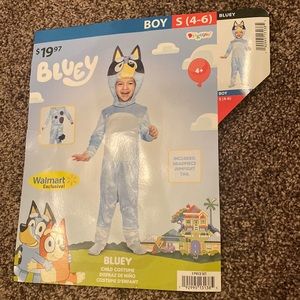 NWT Bluey Costume. Size Small: 4-6